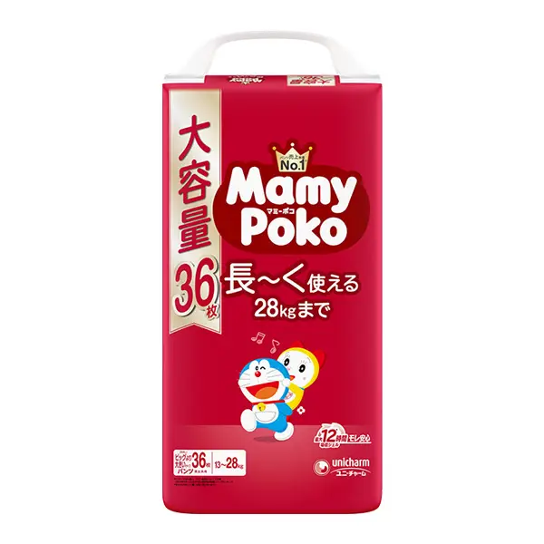 マミーポコパンツ  ビッグより大きい 36枚 ドラえもん