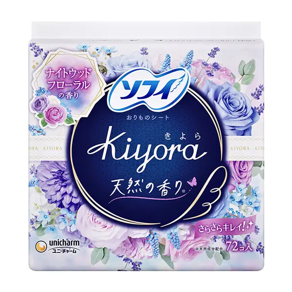 ソフィ KiyoRaナイトウッドフローラル 72枚
