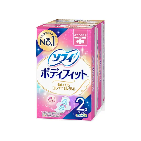 ソフィボディフィット羽つき20枚×2