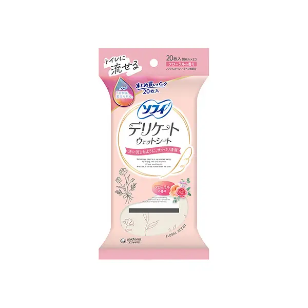 ソフィ デリケ-トウェット フローラルの香り 10枚×2