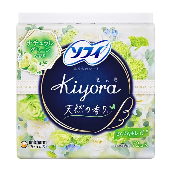 ソフィ KiyoRaナチュラルグリーン 72枚