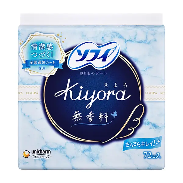 ソフィKiyora無香料72枚