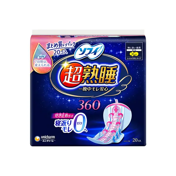ソフィ 超熟睡 ガード 360 20枚