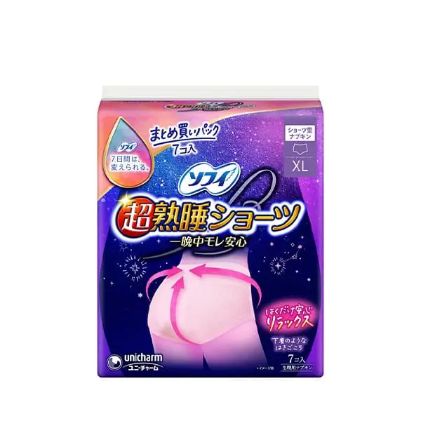 ソフィ 超熟睡 ショーツ XL 7枚