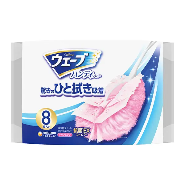 ウェーブ 共通取り替え 8枚 ピンク