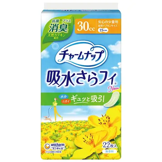 チャームナップ 安心の少量用 消臭タイプ22枚