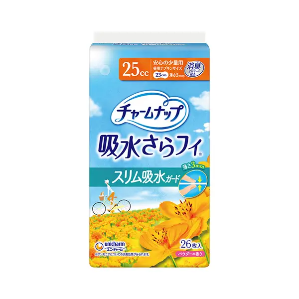 チャームナップ スリム吸水ガード 安心の少量用 26枚