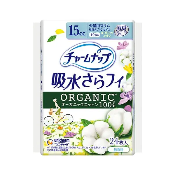 チャームナップ コットン少量用 24枚