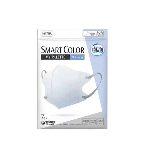 SMARTCOLOR　MyPalette　White×Grayふつう7枚