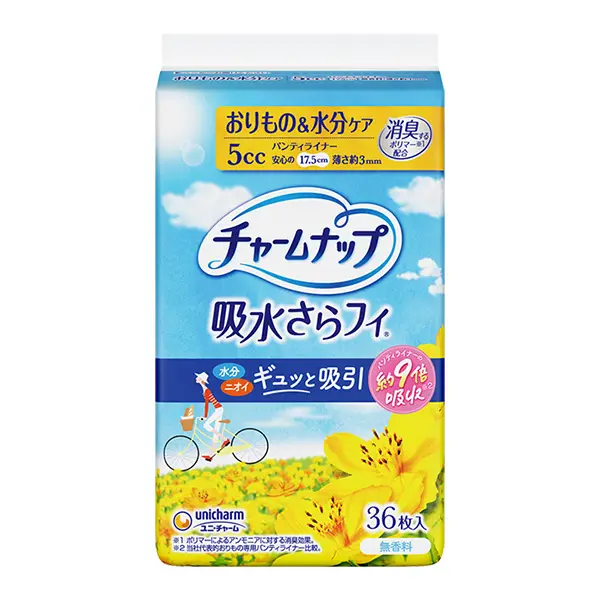 チャームナップ 吸水さらフィ 微量用 36枚