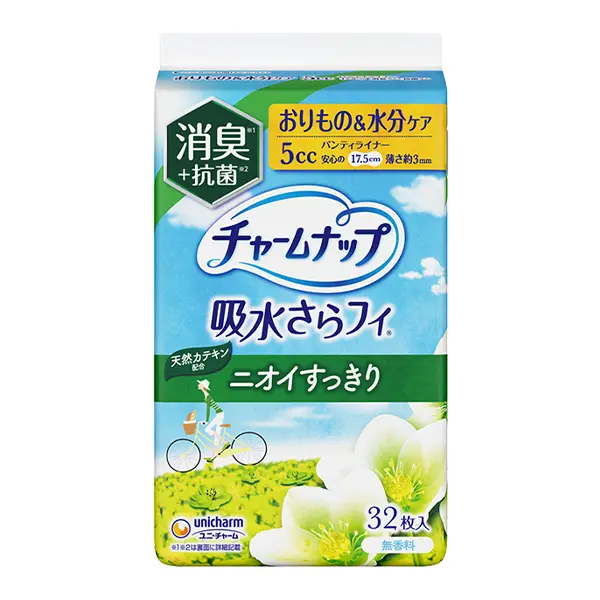 チャームナップ 吸水さらフィ 微量用 消臭タイプ 32枚